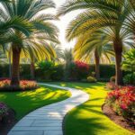 تنسيق حدائق جليب الشيوخ بالكويت