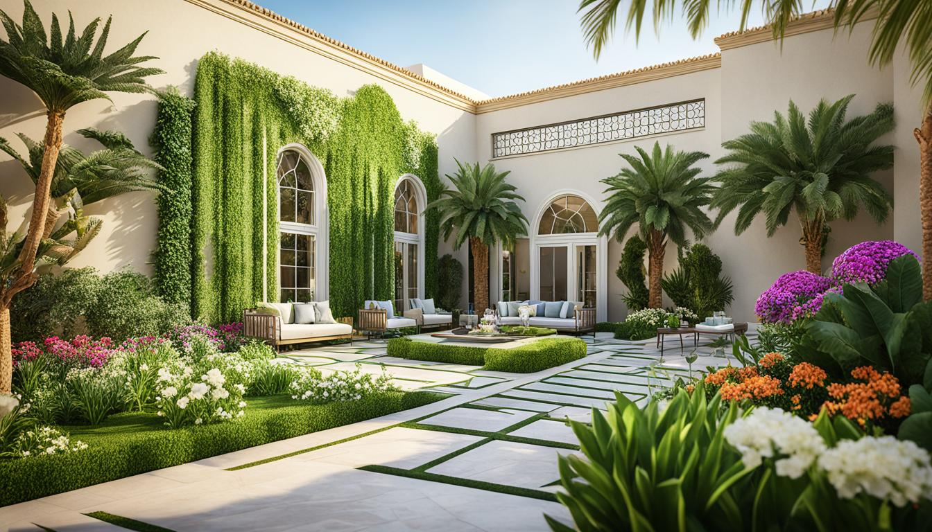 تنسيق حدائق العاصمة