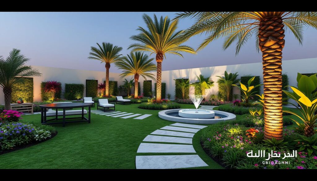 تنسيق حدائق صباح السالم