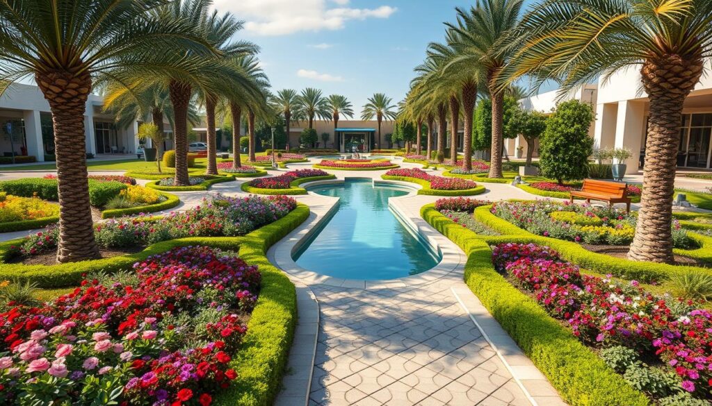 تنسيق حدائق الاحمدي بالكويت