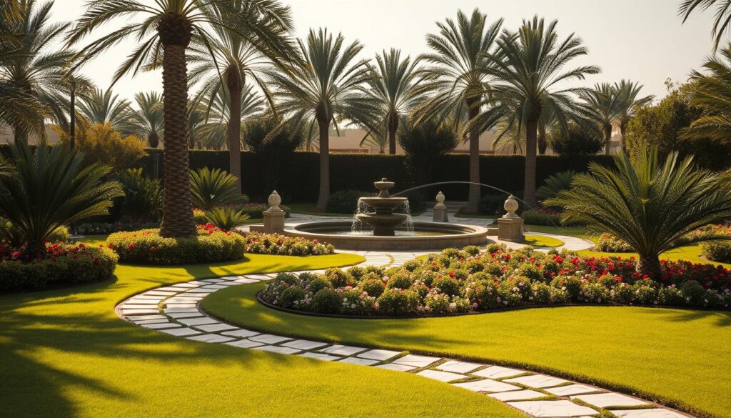 تنسيق حدائق حولي بالكويت | تصميم لاندسكيب عصري للفلل والمنازل