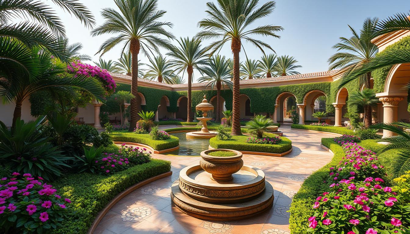 تنسيق الحدائق الاندلس بالكويت