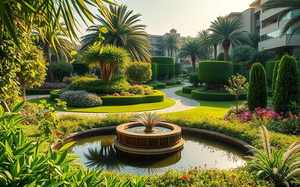 تنسيق الحدائق بافضل الامكانيات الكويت