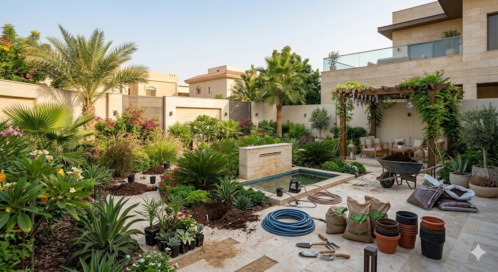 تنسيق حدائق العدان بالكويت لتصميم مساحات خضراء متكاملة وجذابة