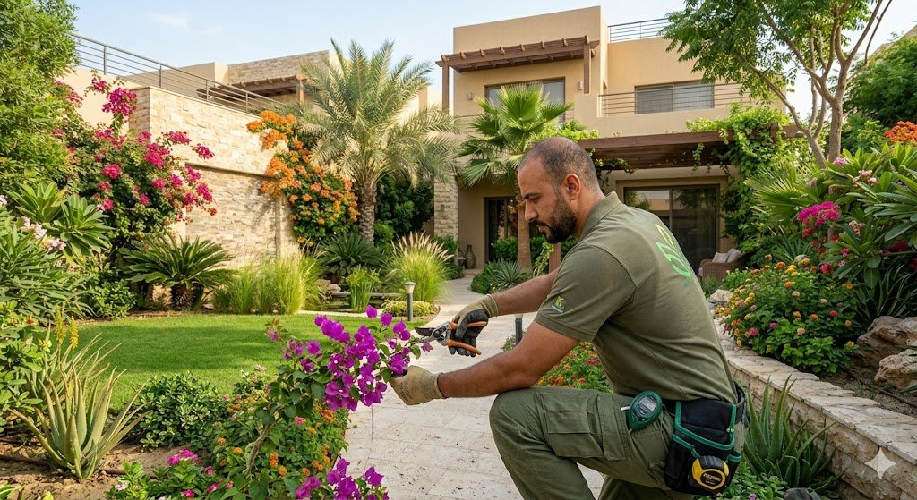 تنسيق حدائق أنجفة الكويت لابتكار أجمل المساحات الخارجية