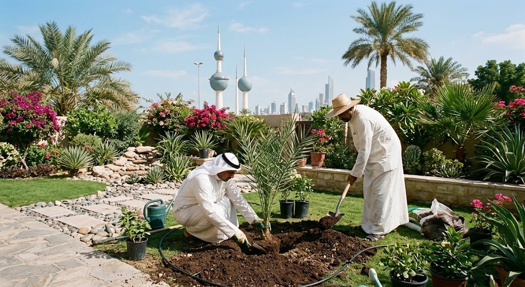 تنسيق حدائق السره الكويت